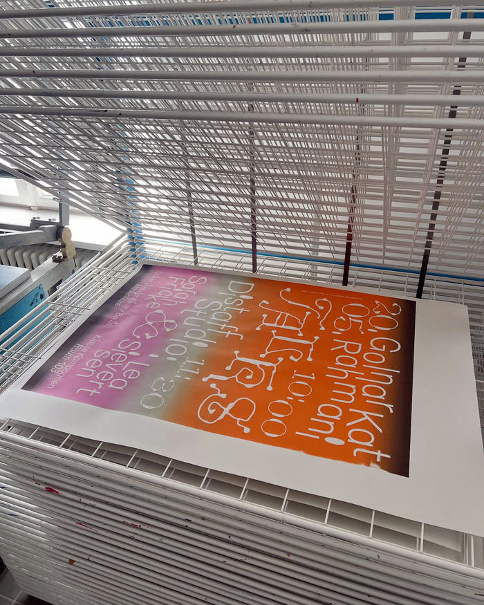 Golnar Kat Rahmani and Distaff Studio at UDK Berlin lecture poster 4