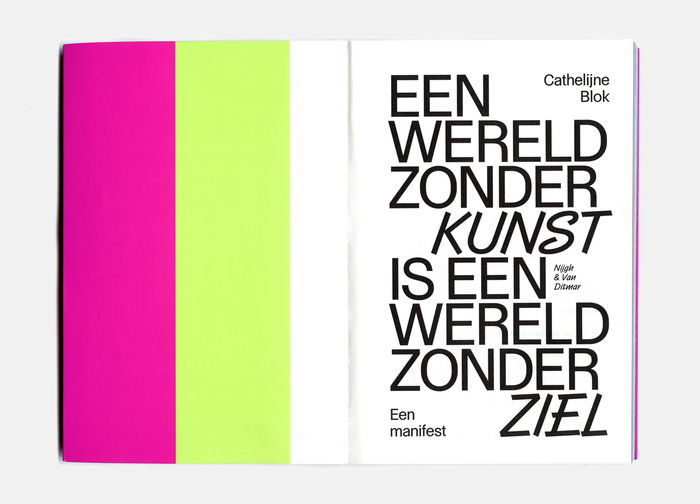 Een wereld zonder kunst is een wereld zonder ziel by Cathelijne Blok 6