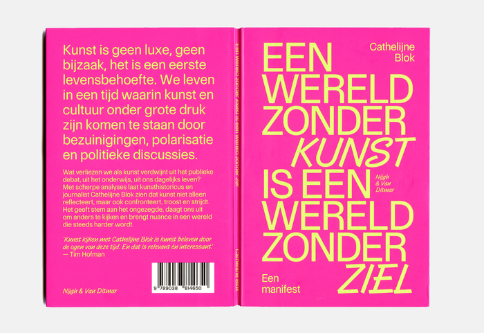 Een wereld zonder kunst is een wereld zonder ziel by Cathelijne Blok 2