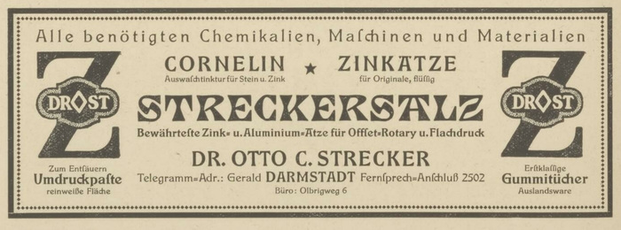 Streckersalz ad