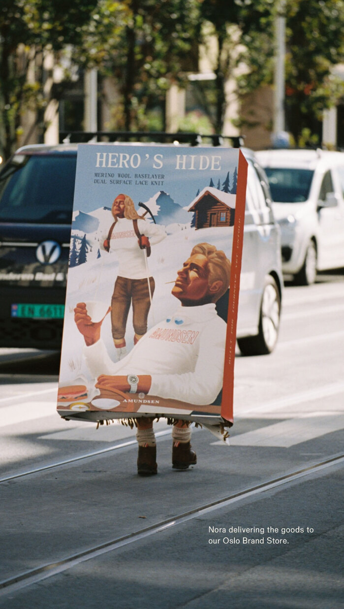 Amundsen Sports “Hero’s Hide” campaign 6