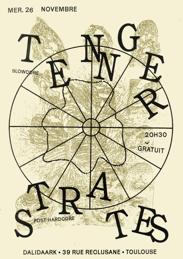 Tennger and Strates concert flyer 2