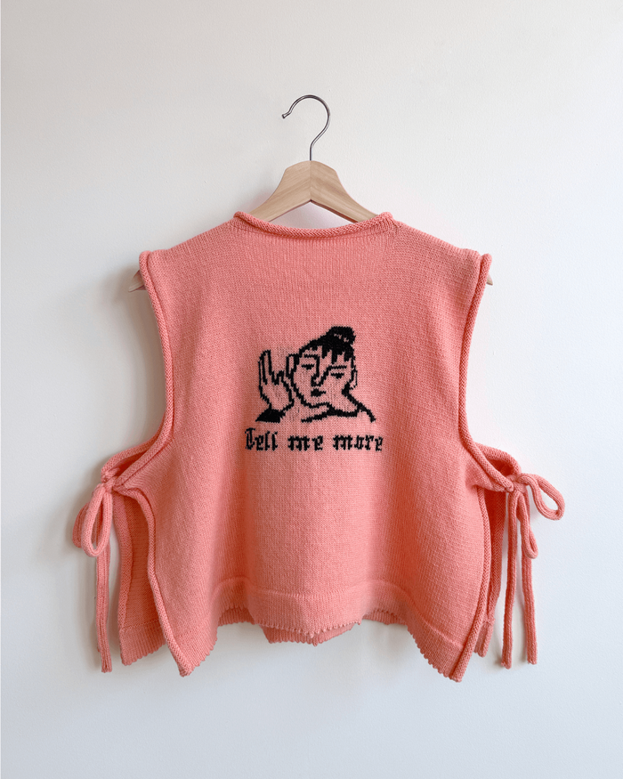 Gossip knit vest and sweater 2