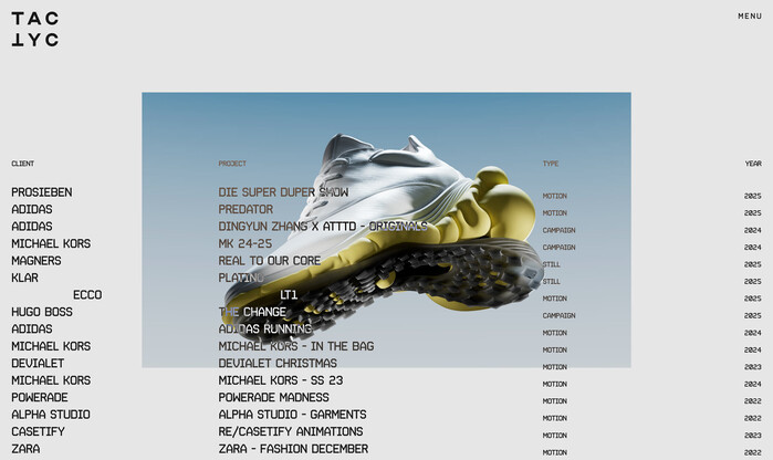 Tactyc website 1