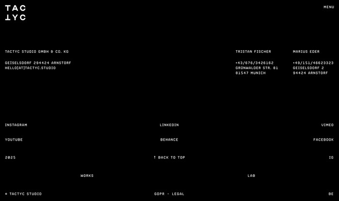 Tactyc website 6