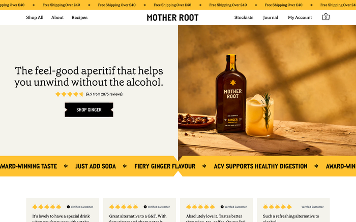 Mother Root packaging and identity 6
