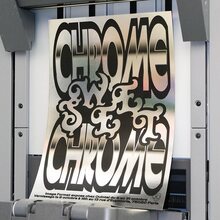 Image Format – <cite>Chrome Sweet Chrome</cite> exhibition poster