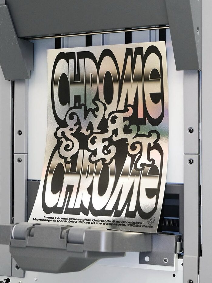 Image Format – Chrome Sweet Chrome exhibition poster 1