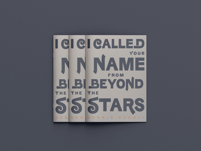 Friday Bird logo and I Called Your Name from Beyond the Stars exhibition catalog 4