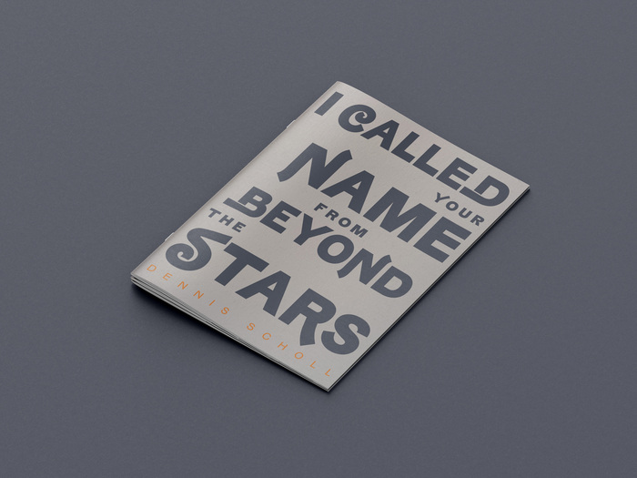 Friday Bird logo and I Called Your Name from Beyond the Stars exhibition catalog 1