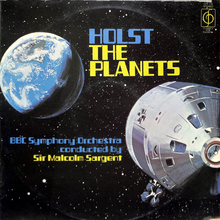 BBC Symphony Orchestra – <cite>The Planets</cite> by Gustav Holst album art