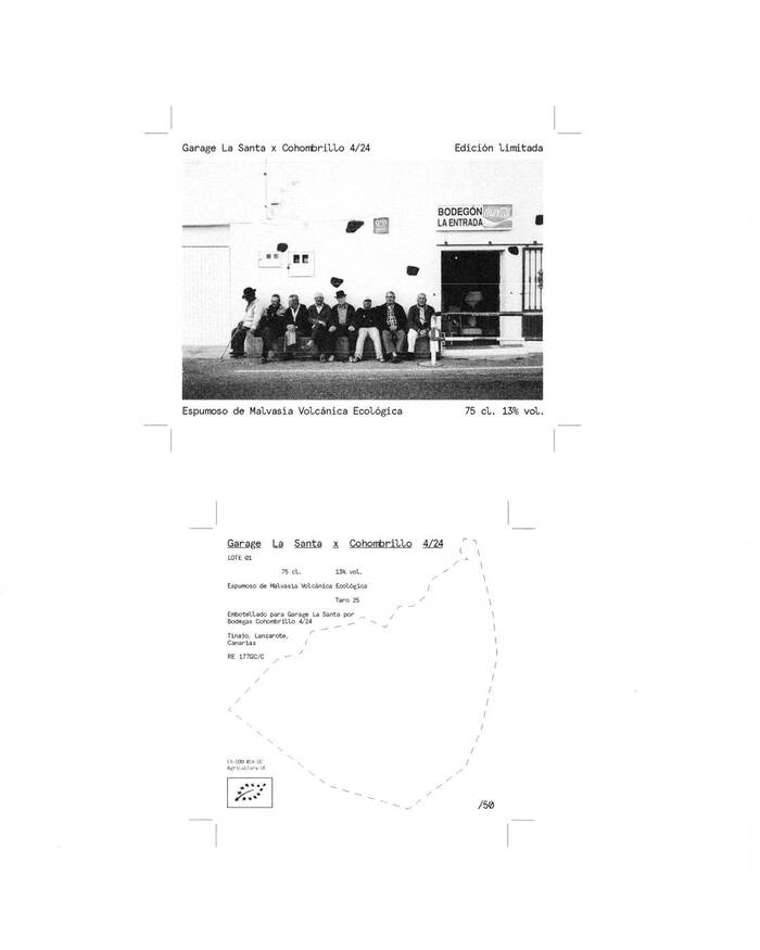 Garage La Santa × Bodega Cohombrillo wine 3