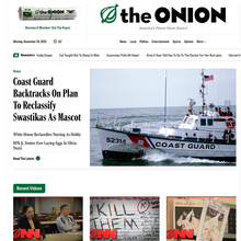<cite>The Onion</cite> website