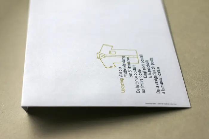 &ldquo;Upcycling &ndash; From postal uniform to postage stamps&rdquo; stamp 9