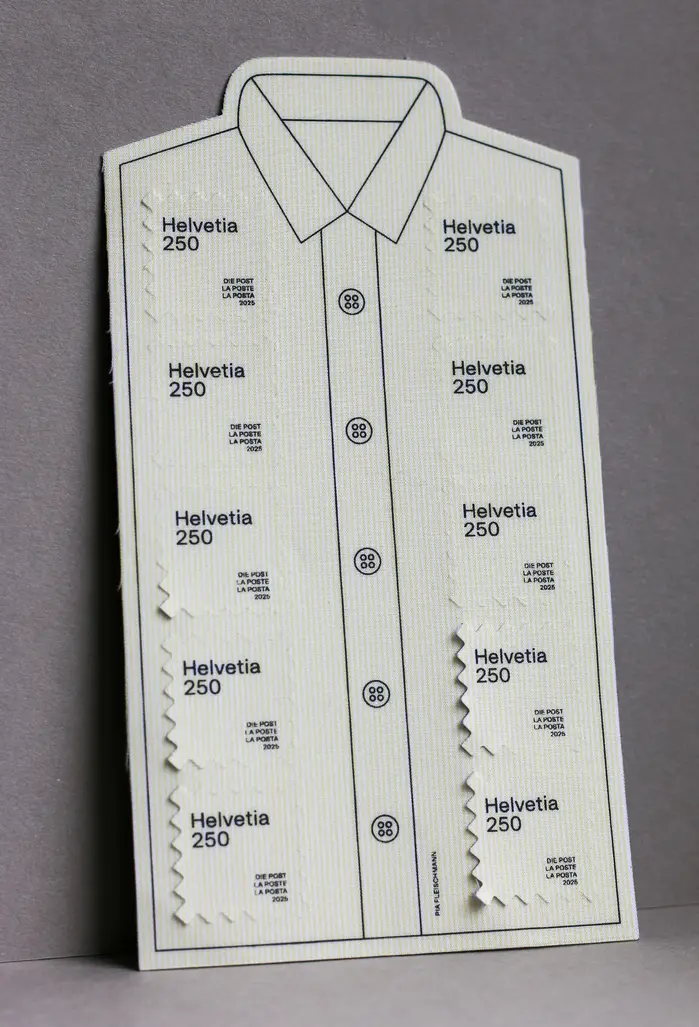 &ldquo;Upcycling &ndash; From postal uniform to postage stamps&rdquo; stamp 10