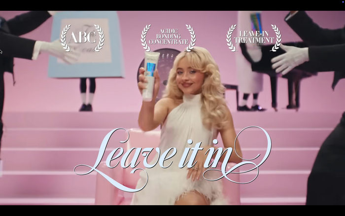 Redken × Sabrina Carpenter – “ABC Leave It In” commercial 7
