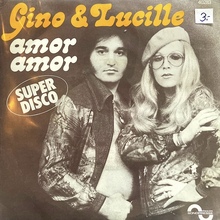 Gino &amp; Lucille – “Amor Amor” single cover