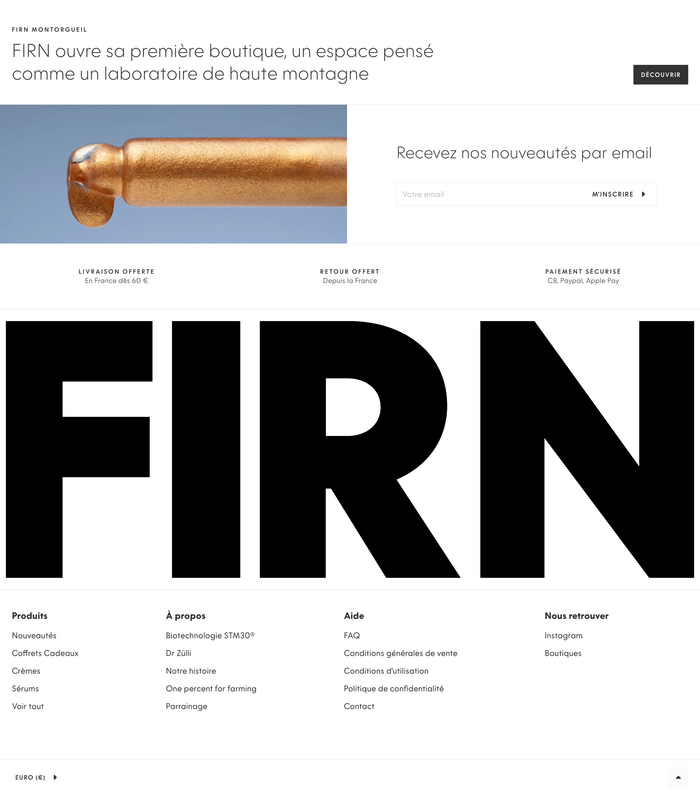 FIRN – Biotechnology Skincare 11