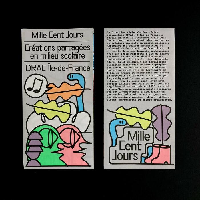 Mille Cent Jours leaflet 2
