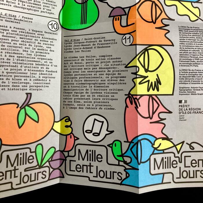 Mille Cent Jours leaflet 6