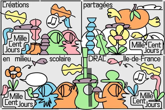 Mille Cent Jours leaflet 5