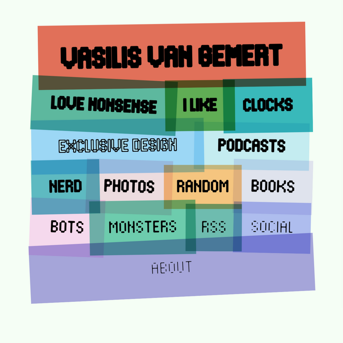 Vasilis van Gemert website 1