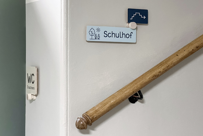 Grundschule Isestraße wayfinding 3