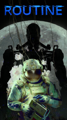 <cite>Routine </cite>video game