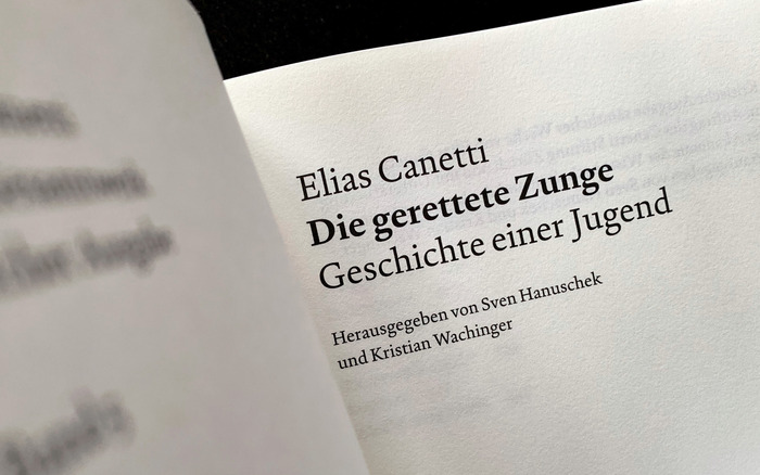 Zürcher Ausgabe by the Canetti Stiftung 1
