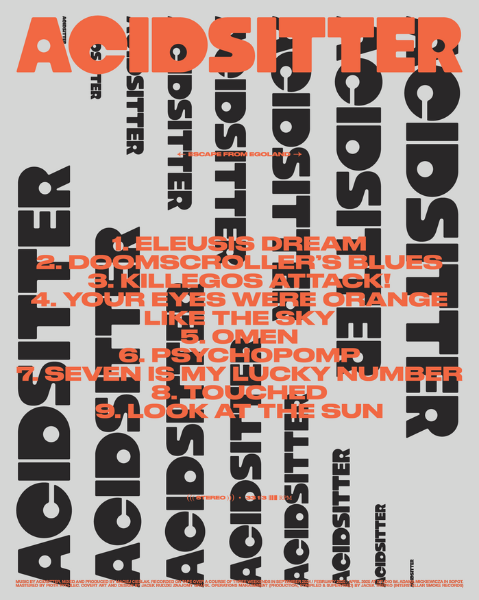 AcidSitter – Escape from Egoland album art 8