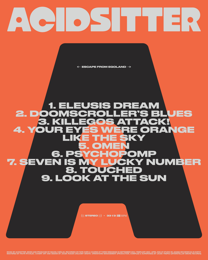 AcidSitter – Escape from Egoland album art 6