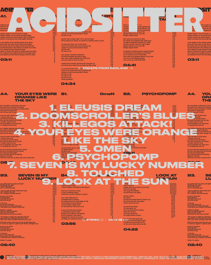 AcidSitter – Escape from Egoland album art 7