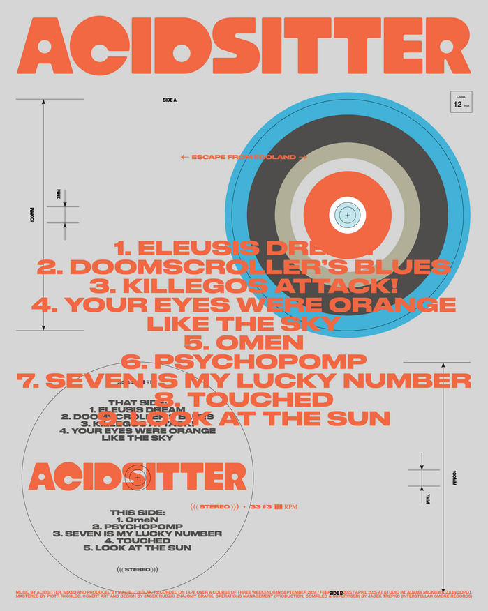 AcidSitter – Escape from Egoland album art 9