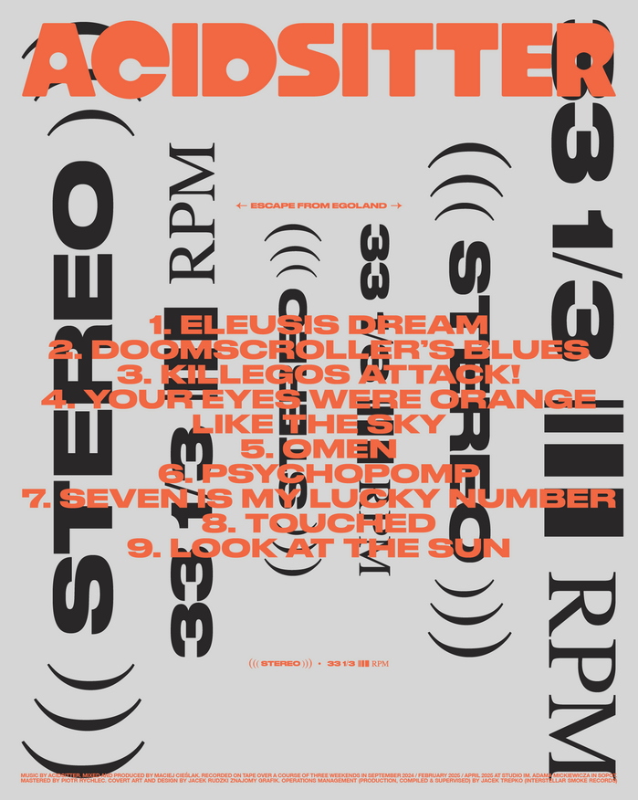 AcidSitter – Escape from Egoland album art 10