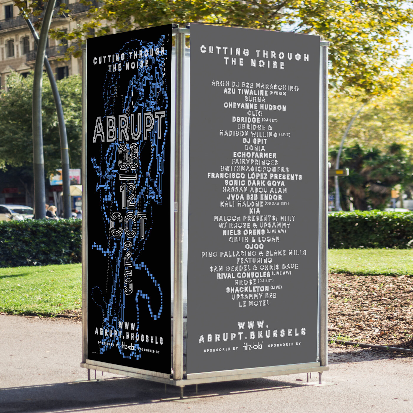 Abrupt festival 2025 - Fonts In Use