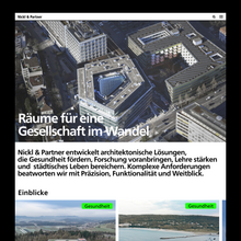 Nickl &amp; Partner Architekten website