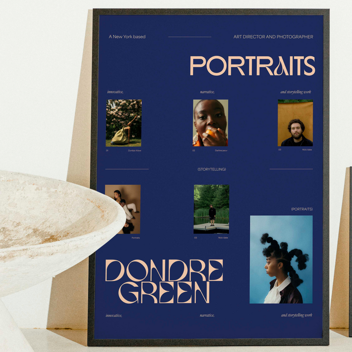 Dondre Green identity and website 2