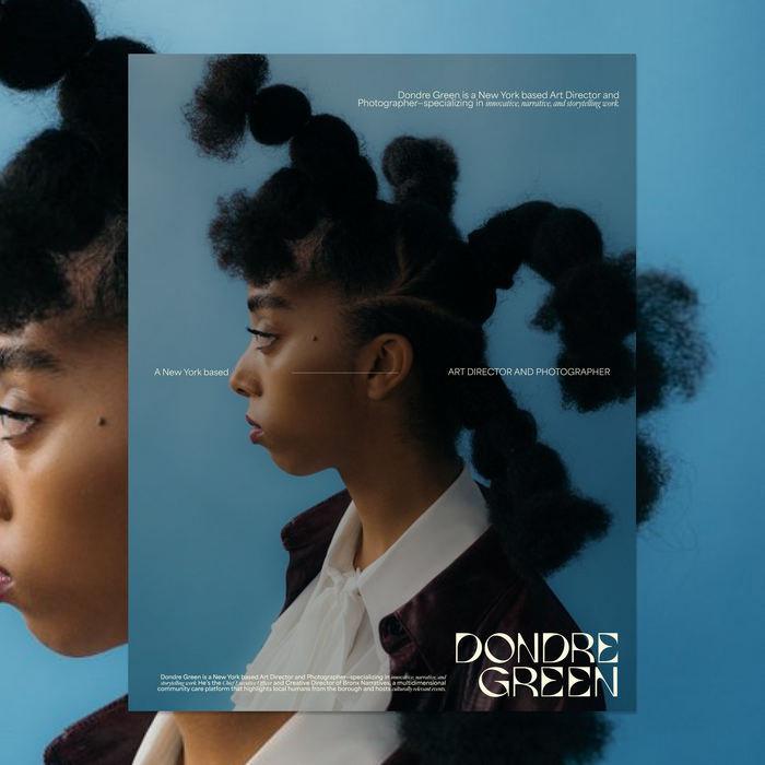 Dondre Green identity and website 7