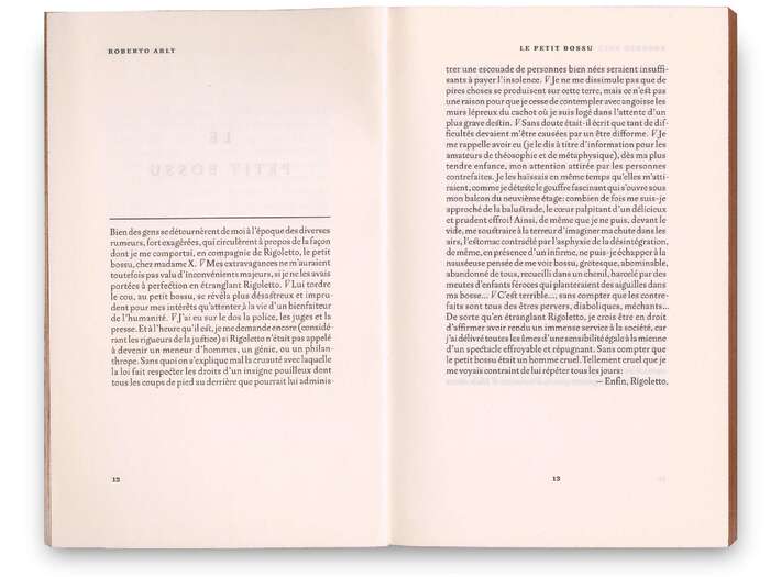 Roberto Arlt books (Rouge Gorge series, Éditions Cent Pages) 7