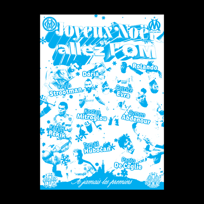 “Joyeux Noël et allez l’OM” poster 1