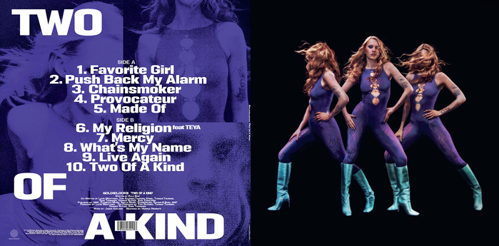 Goldielocks – Two of a Kind album art and release poster 1