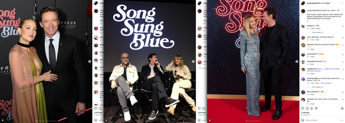 Song Sung Blue movie poster, titles and promotion 3