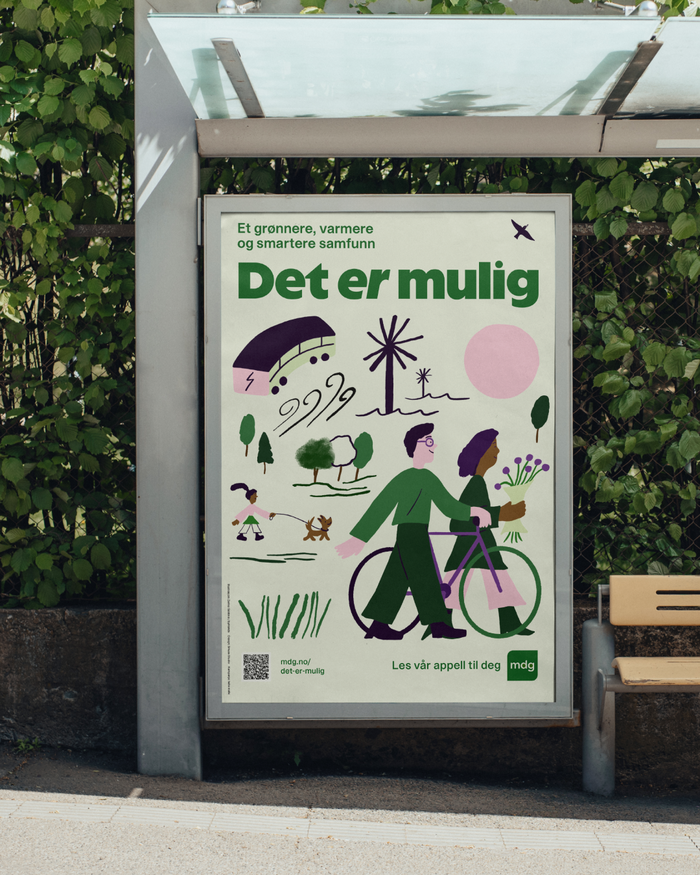 “Det er mulig” (“It is possible”) is the party’s slogan.
