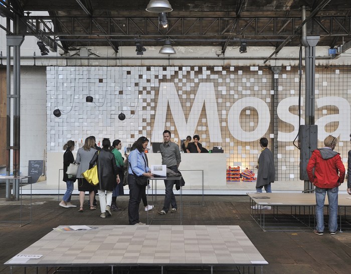 Mosa stand at a trade fair