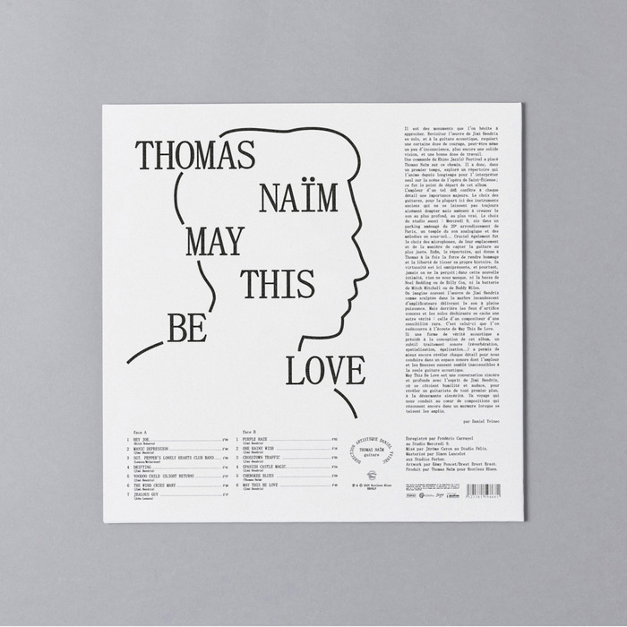 Thomas Naïm – May This Be Love album art 3