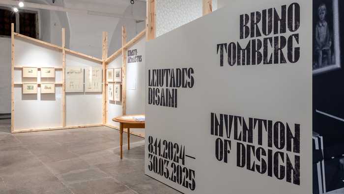 Bruno Tomberg. Disaini leiutamine / Invention of Design exhibition and book 2