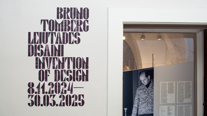 Bruno Tomberg. Disaini leiutamine / Invention of Design exhibition and book 10