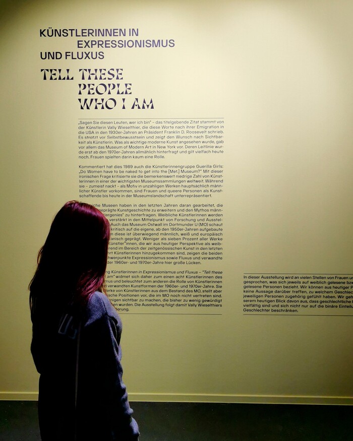 Künstlerinnen in Expressionismus und Fluxus – Tell these people who I am 6