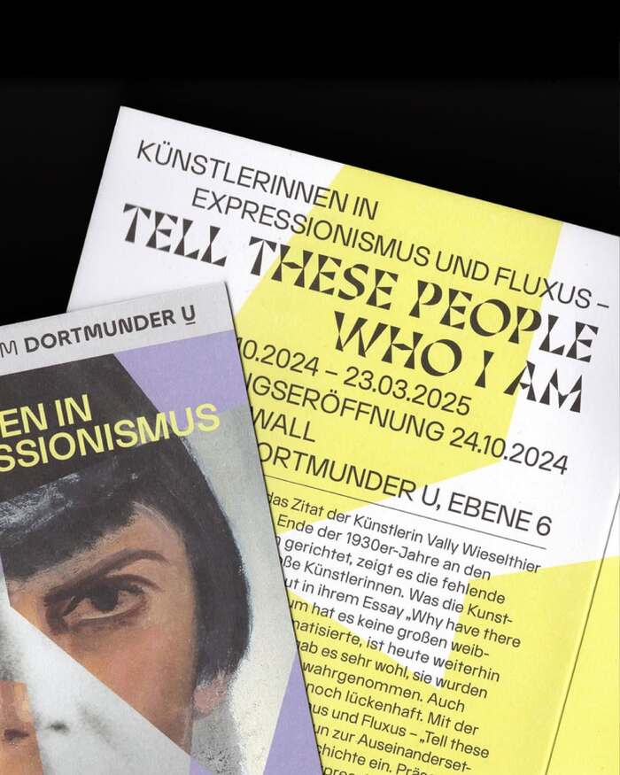 Künstlerinnen in Expressionismus und Fluxus – Tell these people who I am 1