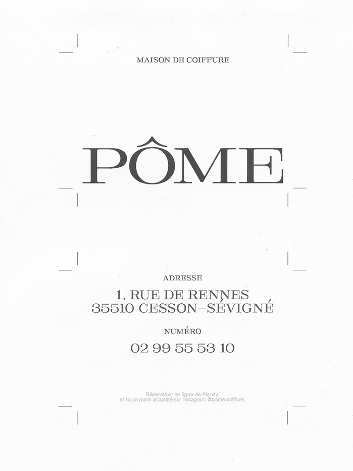Pôme – Maison de coiffure 1